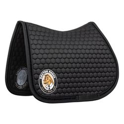 Kentucky Glitter Band Schabracke - schwarz mit Doctor Horse Logo
