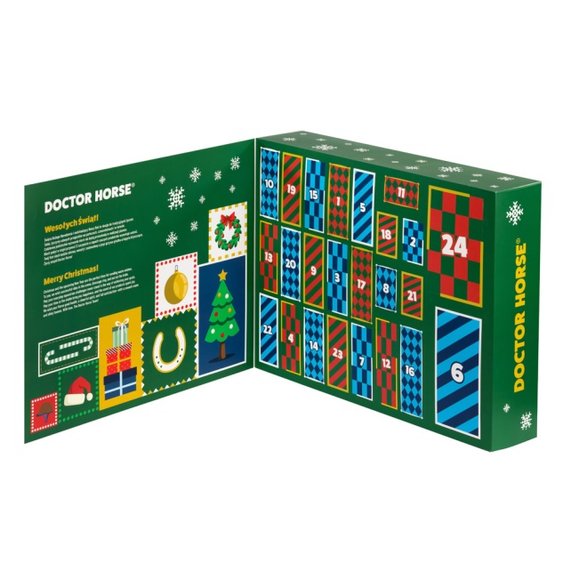 Kalendarz Adwentowy Renifer 2025 Zielony