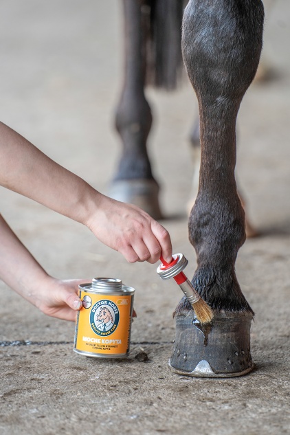 Mocne Kopyta z Brokatem - Olej do kopyt z brokatem
