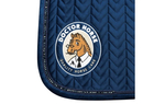 Kentucky Schabracke Velvet Pearls - marineblau mit Doctor Horse Logo