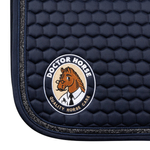 Kentucky Glitter Band Schabracke - marineblau mit Doctor Horse Logo