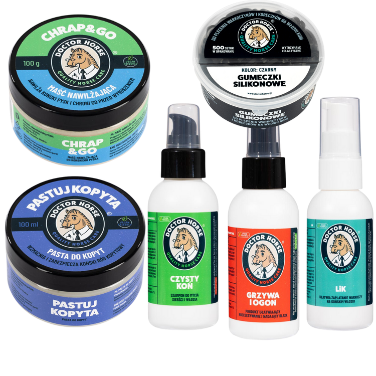 Little Valentine's Day Love Kit for the Horse - Mane, Tail, Coat and Hoof Care | Doctor Horse