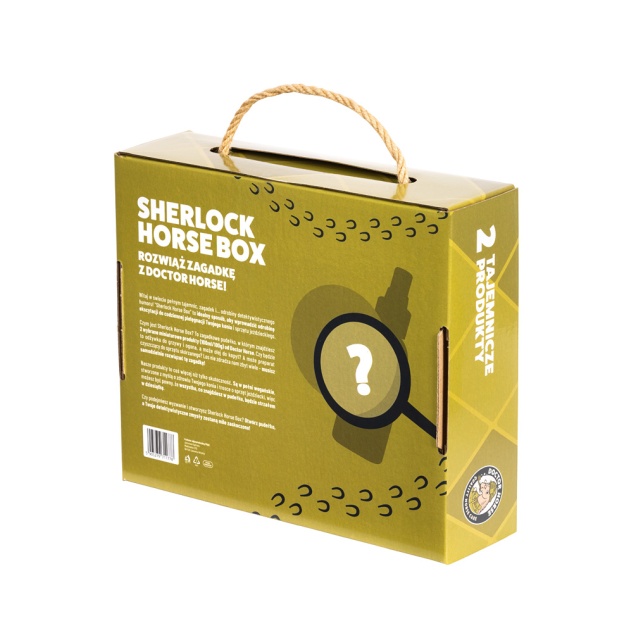 Sherlock Horse Box mały - mystery box dla jeźdźców i ich koni