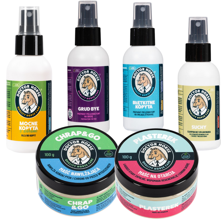 Small Comprehensive Winter Horse Care Kit - Protection, Hygiene and Comfort | Doctor Horse