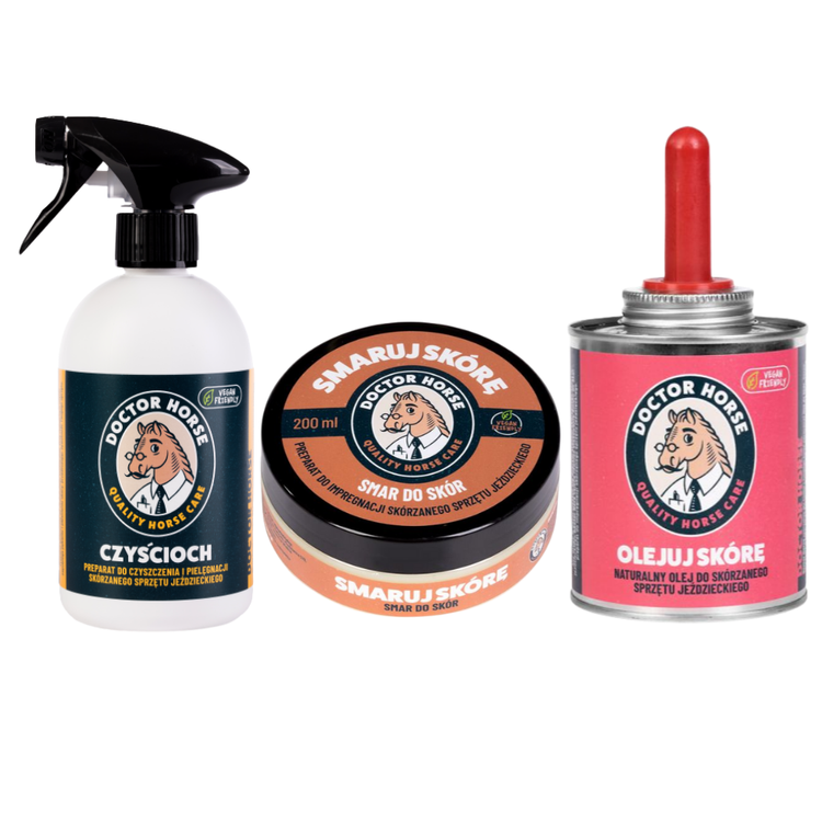 Equestrian Equipment Cleaning and Care Kit - Leather and Accessories | Doctor Horse