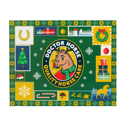 Reindeer Advent Calendar 2026, green