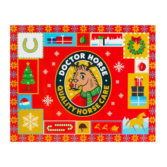 Kalendarz Adwentowy Renifer 2025 Czerwony