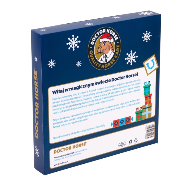 Kalendarz Adwentowy Granatowy Nowa Zawartość