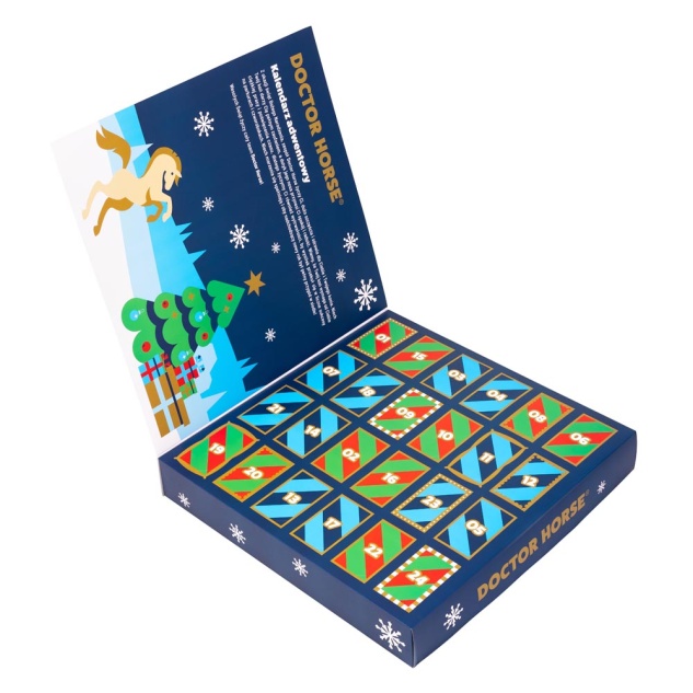 Kalendarz Adwentowy Granatowy Nowa Zawartość