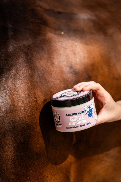 Pachnie, że mucha nie siada w kremie - produkt maskujący zapach koński