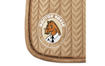 Kentucky Schabracke Velvet Pearls - beige mit Doctor Horse Logo