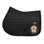 Kentucky Glitter Band Schabracke - schwarz mit Doctor Horse Logo