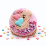 Donat Walentynkowy Miś