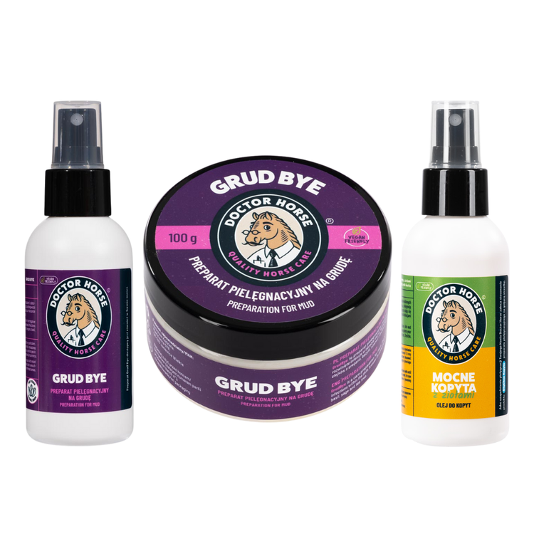 Kleines Mauke-Set (Pferde-Dermatophilose) - umfassende Pflege für Beine und Hufe