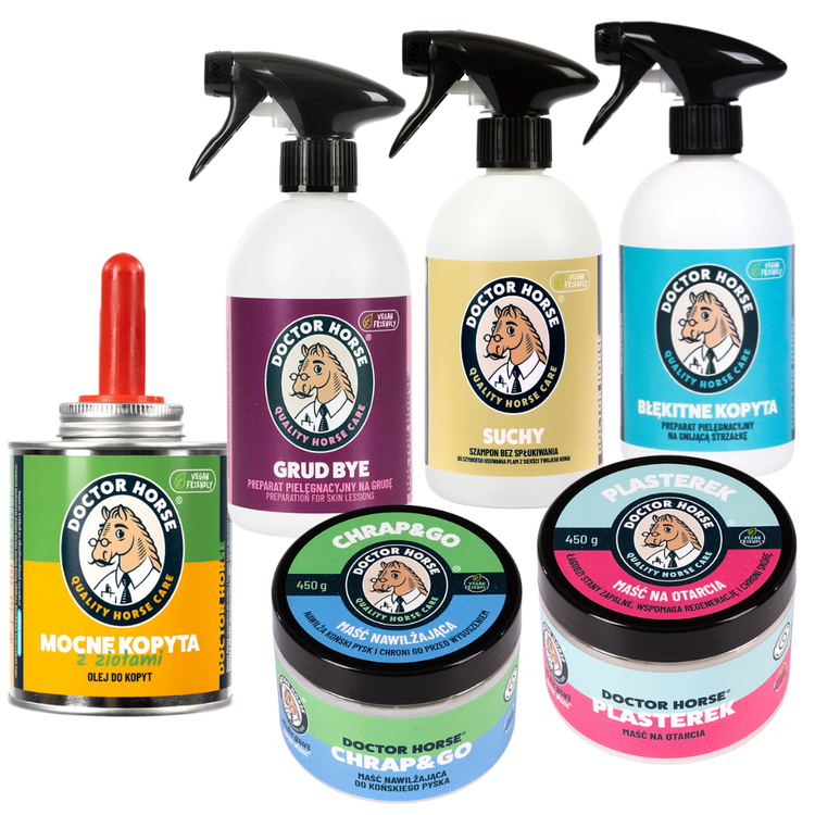 Comprehensive Winter Horse Care Kit - Protection, Hygiene and Comfort | Doctor Horse