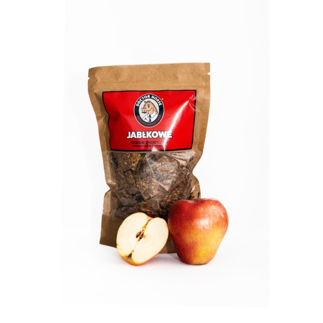 Jabłkowe – Naturalne Smaczki z Cynamonem dla Koni 1L | Doctor Horse x Końska Cukierenka