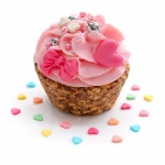 Muffinka walentynkowa