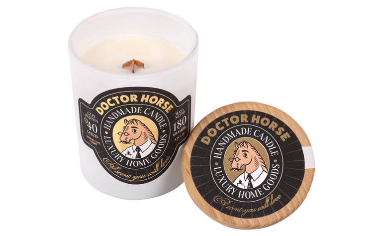 Soy candle in glass "May Terrain"