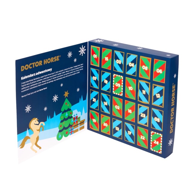 Kalendarz Adwentowy Granatowy Nowa Zawartość