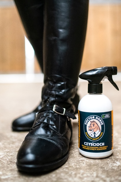 Czyścioch - Preparat do czyszczenia i pielęgnacji skórzanego sprzętu jeździeckiego 500ml