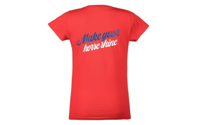 Koszulka t-shirt damska Czerwona