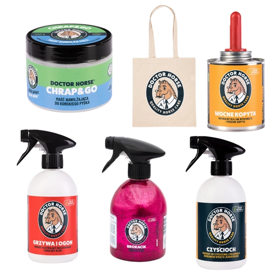Duży Zestaw Urodzinowy dla Małego Koniarza – Prezent dla Dziecka i Konia | Doctor Horse 