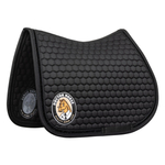 Kentucky Glitter Band Saddle Pad - black with Doctor Horse logo