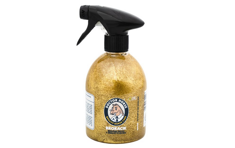 Glitter light gold - glitter mist 500ml