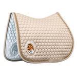 Kentucky czaprak Glitter Band - beżowy z logo Doctor Horse