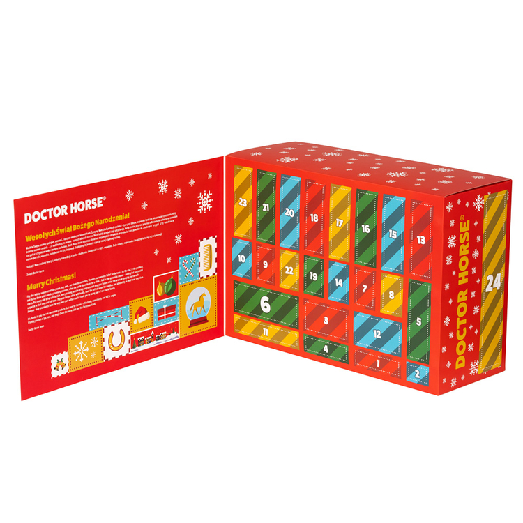 Elf-Adventskalender 2026, rot